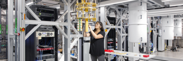 Een quantumcomputer van IBM