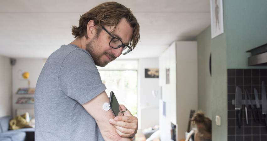 suiker testen met telefoon